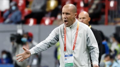 Leonardo Jardim led Al Hilal to the Asian Champions League title last year and into the Club World Cup semi-finals. AFP