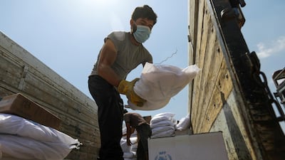 The UN secretary general has urged the Security Council to keep the Bab Al Hawa checkpoint on the Turkish border open for another year. Reuters