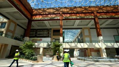 Yas Mall is expecting 20 million visitors in its first year, bringing in more than 50,000 people a day. Christopher Pike / The National