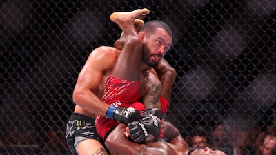 Lerone Murphy, right, defeated Dan Ige on Saturday