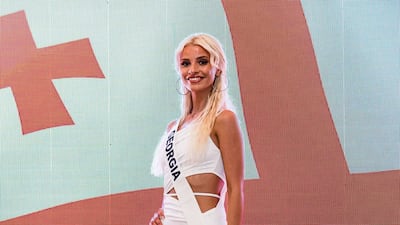 Tiko Svanidze, Miss Georgia.