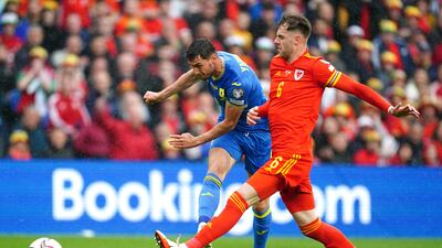 Roman Yaremchuk - 6, Got behind the Welsh defence but will be disappointed with the eventual shot that was saved. Played some brilliant first-time passes to progress the play. Put his shot wide after Hennessey had saved from Tsygankov. PA