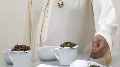 Sheikh Mohammed bin Rashid visits the tea and coffee centres