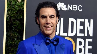 Cohen arrives at the 77th annual Golden Globe Awards in January 2020 at the Beverly Hilton Hotel in California. Invision / AP