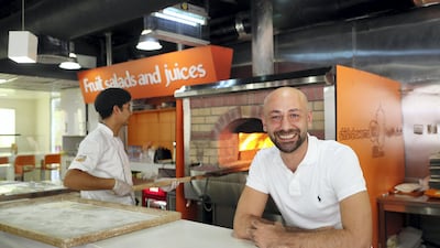 Shish Shawerma shops founder Hazem Abu Hantash has prospered despite a lack of F&B experience. Chris Whiteoak / The National