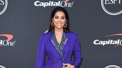 Lilly Singh arrives at the Espy Awards on Wednesday, July 10, 2019, at the Microsoft Theatre in Los Angeles. AP