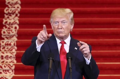 US President Donald Trump.