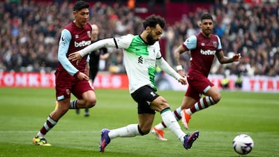 Liverpool announced they had agreed to forego the final year of the two-year extension Salah signed at the end of the 2025 season. AFP