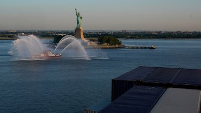 New York's Statue of Liberty. AP photo