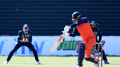 Netherlands batsman Tom Cooper scored 33 off 37 balls. Reuters