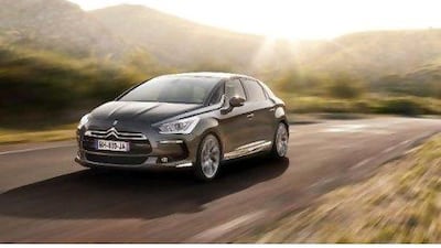 The Citroen DS5 is gorgeous inside and out but too firmly sprung. Newspress