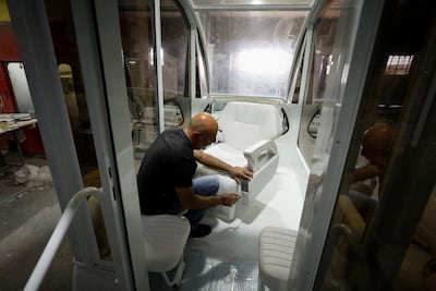 Inside the 'Vehicle of Hope': the former popemobile is equipped for emergency treatment. Reuters