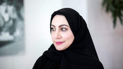 Reem Al Anbari, chief financial officer at Adnoc Gas Processing, said it took her years to pluck up the courage to put herself forward in team meetings. Reem Mohammed/The National
