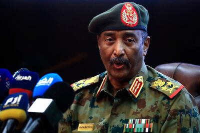 Sudan's top army general and leader of the takeover Abdel Fattah Al Burhan. AFP