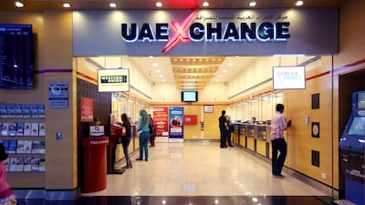 There is a spike in remittances at the end of the month, which continues into the first week of the next month. Fatima Al Marzooqi / The National