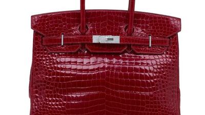 This Hermès Birkin is on sale at The Luxury Closet for Dh500,000. Courtesy The Luxury Closet