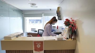 Mariana Siritanu, nursing director, embarks on another busy day meeting the needs of patients and staff