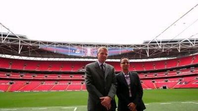 Team Great Britain head coach Staurt Pearce, left, said he would not be dismissing any team's chances. Jamie McDonald / Getty Images