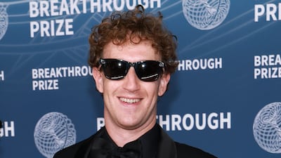 Mark Zuckerberg posted that new data shows his Threads platform is on the "up and up". Getty Images