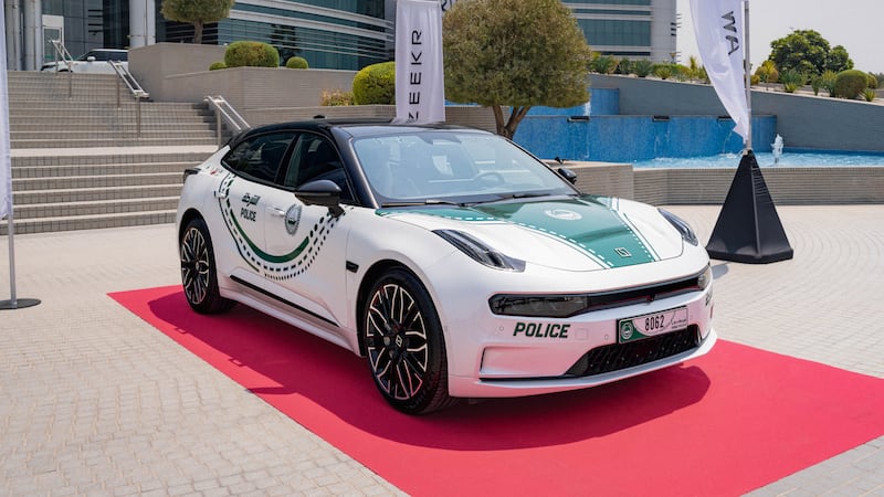 Zeekr 001 police Fleet