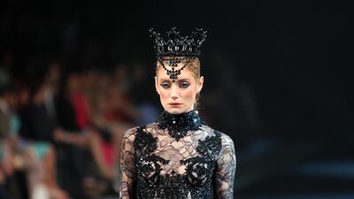 Throwback: Michael Cinco's show at Madinat Jumeirah in Dubai on 2013. Pawan Singh / The National