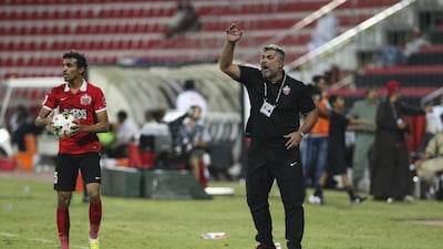 Cosmin Olaroiu did wonders with initially but Al Ahli have been struggling in recent times. Sarah Dea / The National