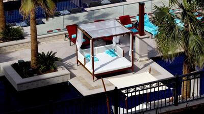 A cabana at the St Regis hotel. Christopher Pike / The National