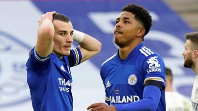 Wesley Fofana - 6: The £32 million defender has looked a class act this season but found the Leeds attack hard work in first half. Bundled to floor in Leeds box by Cooper early in second half but VAR decided against awarding penalty. Had second-half shot blocked when well placed. AFP