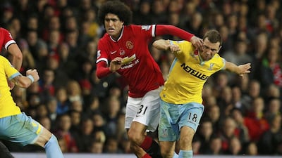 Marouane Fellaini has made six league appearances for Manchester United this season. Andrew Yates / Reuters