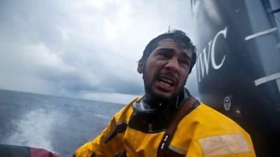 Emirati Adil Khalid knows what is expected of him and what to expect on the sometimes stormy waters of the Volvo Ocean Race.