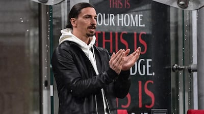 AC Milan's Swedish forward Zlatan Ibrahimovic has signed a one-year contract extension. AFP