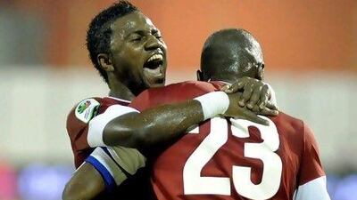 Grafite scored twice for Al Ahli. Courtesy Al Ittihad