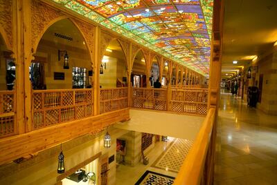 Souk Khan Murjan at Wafi Mall in Dubai. Pawan Singh / The National