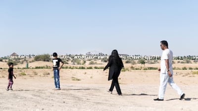 More than 100,000 people have visited the park since its soft opening last week. Reem Mohammed / The National