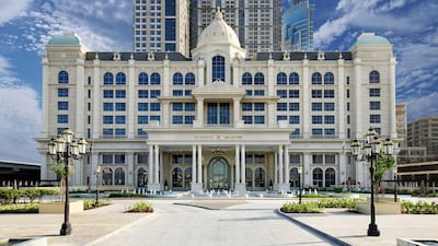 The St Regis Dubai, in Habtoor City on Sheikh Zayed Road. Courtesy St Regis Dubai