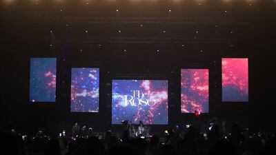 The Rose on stage. Pawan Singh / The National