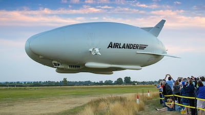 Airlander 10 airships are set to be in operation by 2025 offering short-haul eco-friendly flying.