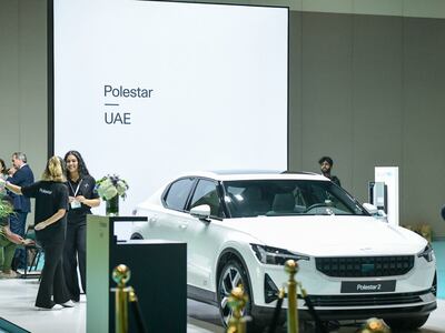 Polestar currently sells the Polestar 2 model in the UAE and plans to expand the offering to include Polestar 3 and Polestar 4 by next year. Khushnum Bhandari / The National