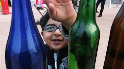 Due to popular demand the Abu Dhabi Science Festival has been expanded and people can now attend events at Al Ain Zoo, Al Majaz Waterfront in Sharjah and the Abu Dhabi Corniche. Fatima Al Marzooqi/ The National