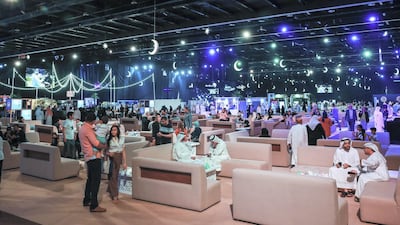 The Ramadan exhibition at Adnec. Victor Besa / The National