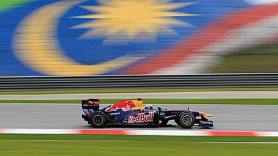 Sebastian Vettel has made it two poles out of two this season, but in Kuala Lumpur, the gap between him and McLaren's Lewis Hamilton has shrunk.