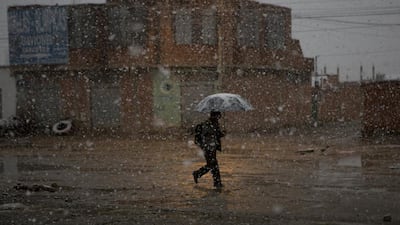 An aerial view of a dragon boat race on the Pearl River in Guangzhou, China. Aleksandar Plavevski / EPA
