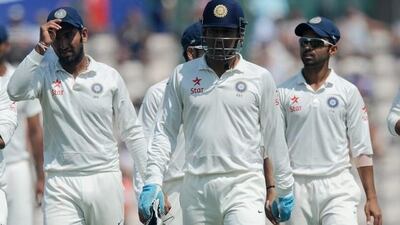 India will play five one-day internationals and one Twenty20 against England between Aug. 25 and Sept. 7. Olly Greenwood / AFP