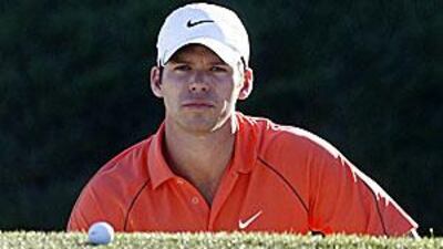 Paul Casey cannot hit the ball as long as he used to because of the rib injury he suffered last year.