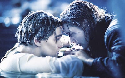 A still from James Cameron’s 1997 film Titanic. Courtesy 20th Century Fox