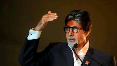 Amitabh Bachchan. Punit Paranjpe / AFP