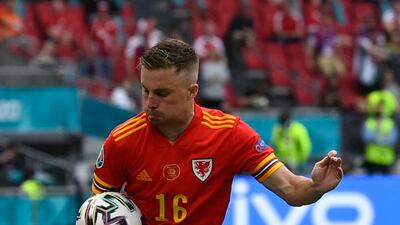 Joe Morrell - 5: One of Wales’ manay English second-tier players, Morrell found the step up in quality too much, failed to stamp any authority on midfield and was hooked on the hour. AFP