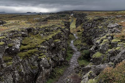 Walk between two continents at Iceland's pingvellir National Park which was used as the setting for The Eyrie, the stronghold of House Arryn. Getty Images