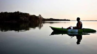 This week's question is about Abu Dhabi's mangroves. Answer it and you could win.