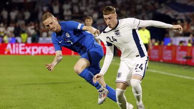 (On for Saka 71’) Palmer 7 The third player - alongside Mainoo and Foden – who was raised around Stockport. Couple of exquisite touches. Injury-time shot saved by Oblak. EPA